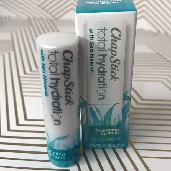 3 ChapStick Total Hydration Nourishing Lip Balm with Sea Minerals, 0.12oz New! - Picture 9 of 14